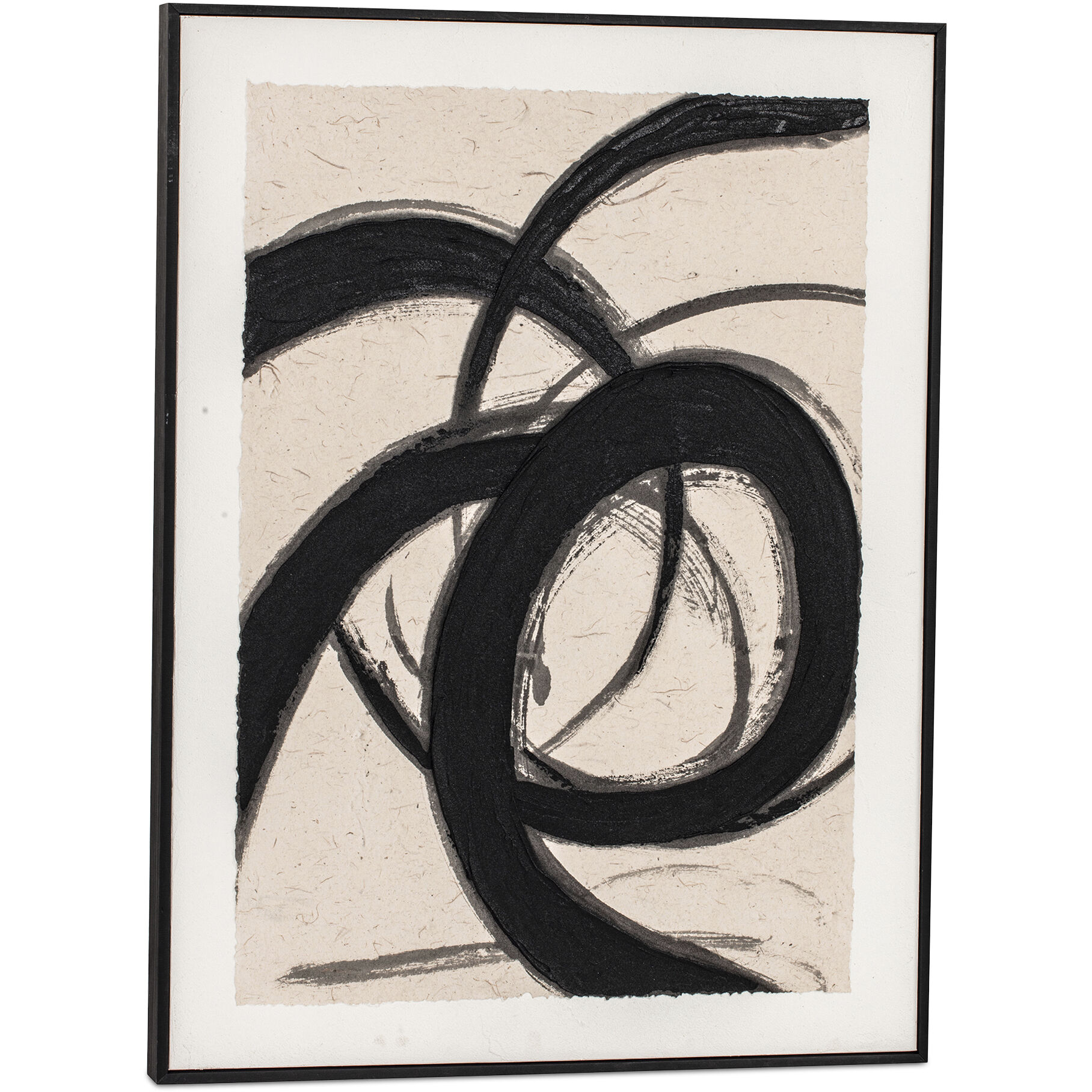 Poet 2 32 X 24 inch Painting, Framed